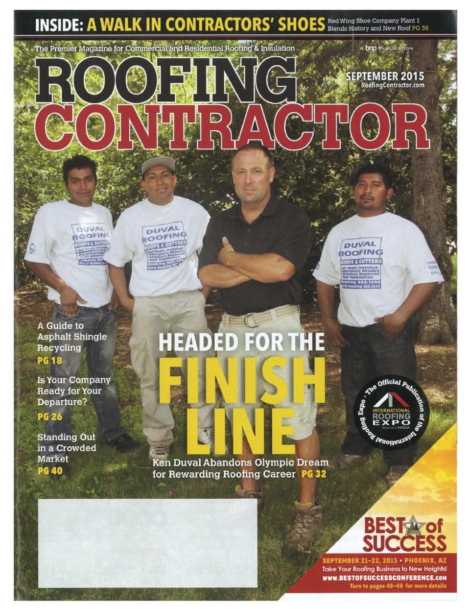 duval cover roofing contractor magazine