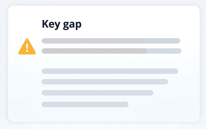 Key Gap